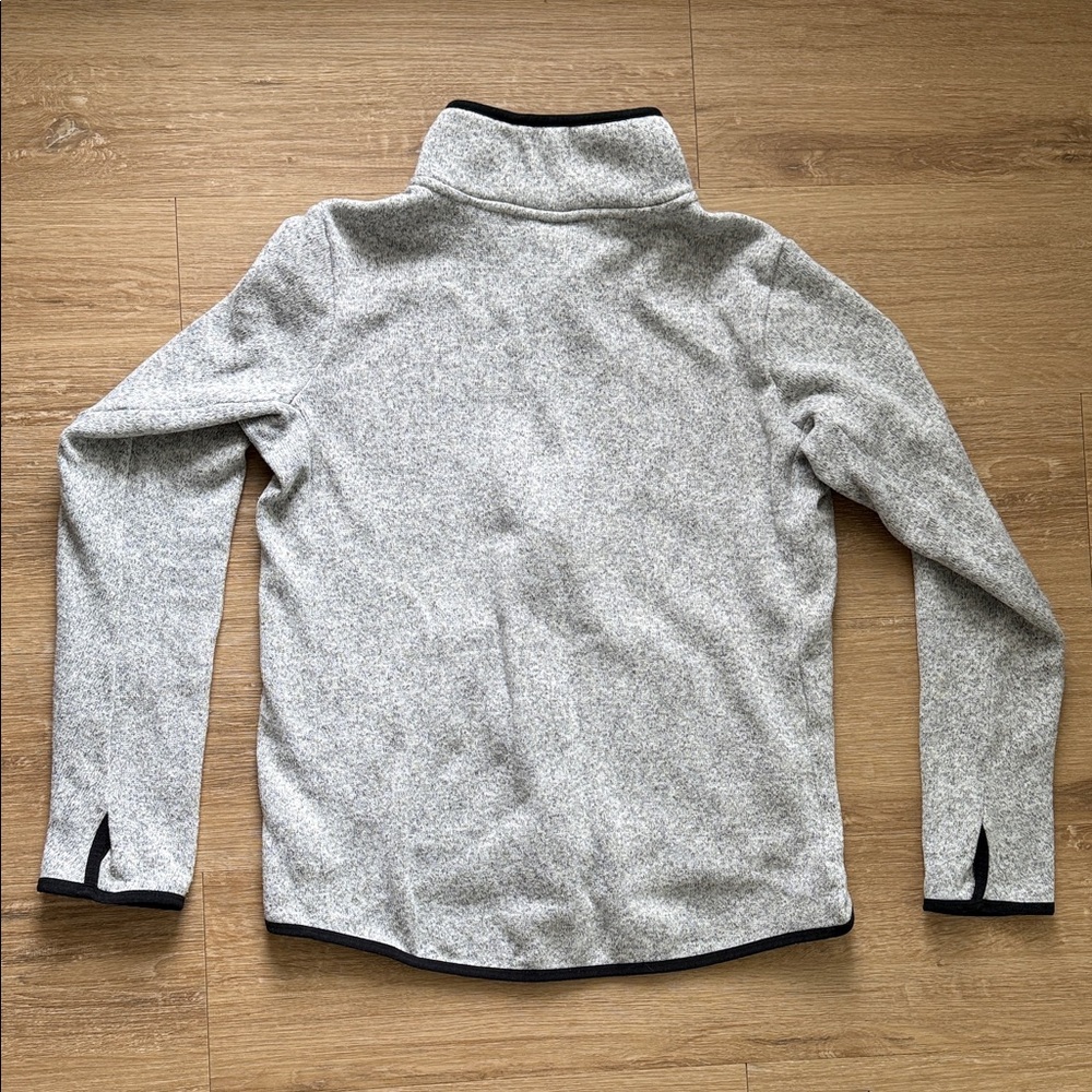 Nike Fleece Full Zip Therma-Fit Womens Gray Running Jacket 806983 Medium - Picture 10 of 10